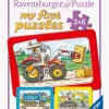 Ravensburger Puslespil Arbejdskøretøjer 3x6 Brikker