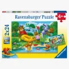 Ravensburger Puslespil Camping 2x24 Brikker