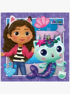 Ravensburger Puslespil Gabby's Dollhouse 3 x 49 Brikker