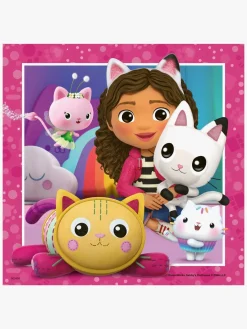 Ravensburger Puslespil Gabby's Dollhouse 3 x 49 Brikker