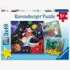 Ravensburger Puslespil Kids in Science 3x49 Brikker