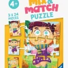 Ravensburger Puslespil Mix & Match Farverigt Tøj 3x24 Brikker