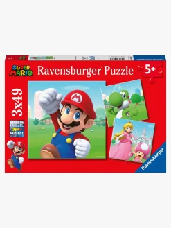 Ravensburger Puslespil Super Mario, 3X49 Brikker