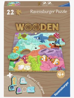 Ravensburger Træpuslespil Under Overfladen 22 Brikker