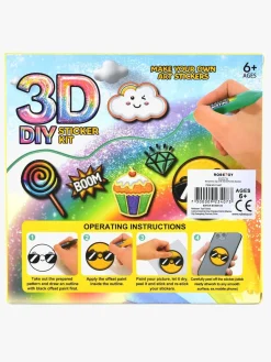 Robetoy 3D DIY Klistermærkesæt Penne 10 Stk.