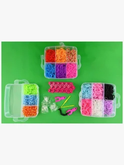 Robetoy Loom Bands DIY Armbåndssæt 3.000 Dele