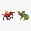 Schleich 70834 Fire Saurian vs. Jungle Lizard Figursæt