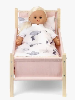 Skrållan Dukketilbehør Seng, Lyserød