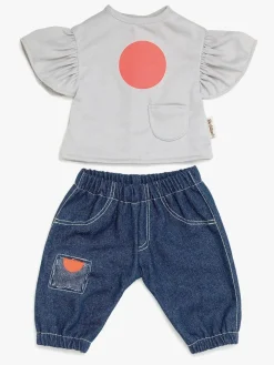 Skrållan Dukketøj Jeans Og Top