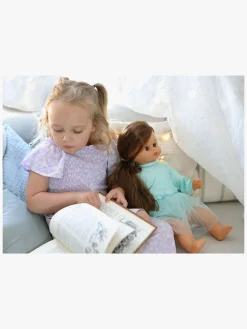 Skrållan Taledukke Mørkt Hår 45 cm