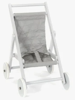 Smallstuff Dukkevogn i Træ, Pink