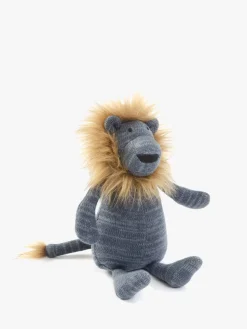 Smallstuff Løve med Blød Manke, Blå