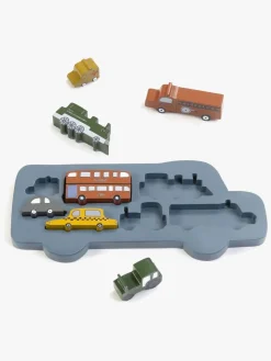 Smallstuff Træpuslespil Auto, 7 Brikker