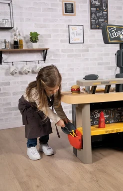 Smoby Legekøkken Restaurant Food Corner 2-in-1