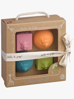 Sophie the Girafe So Pure Sæt med Bolde & Terninger