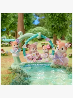 Sylvanian Families Figursæt Hjortebabyer med Blomstergynge