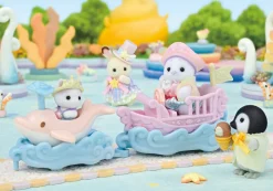 Sylvanian Families Legesæt Forlystelsespark Båd & Vogn