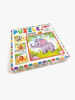 Tactic Puslespil Mit Første Puslespil Safari, 4x6 Brikker