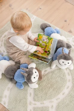 Teddykompaniet Bamse Tusindben 60 cm, Blå