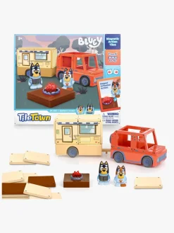 Tile Town Bluey Magnetisk Byggesæt Campingvognssæt