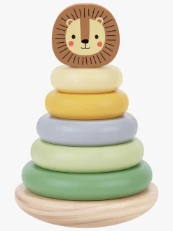 Tooky Toy Løve Stabeltårn, Multifarvet