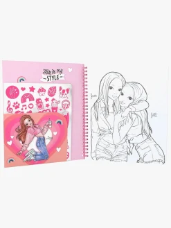 TOP Model Malebog med Pailletter