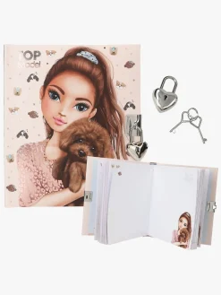 TOPModel Dagbog med Hjertelås DOGGY