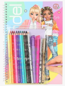 TOPModel Designbog med Farveblyanter