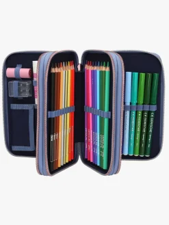 TOPModel Tredelt Penalhus LED-lys Wolf