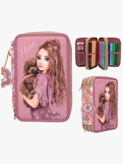 TOPModel Tredelt Penalhus Blomstret