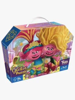 Trefl Junior Glitter Trolls Puslespil 70 Brikker