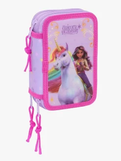 Unicorn Academy Penalhus med 3 Rum, Lilla