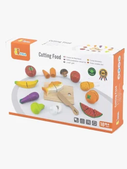 VIGA Legesæt Skærebræt med Kniv & Mad